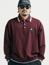 City Ground Rugby Sweatshirt Wine - BOOVOOM - BALAAN 1