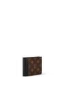 Multiple 2-Fold Bifold Wallet Brown Black - LOUIS VUITTON - BALAAN 3