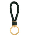 Intrecciato Lambskin Key Holder Green - BOTTEGA VENETA - BALAAN 3