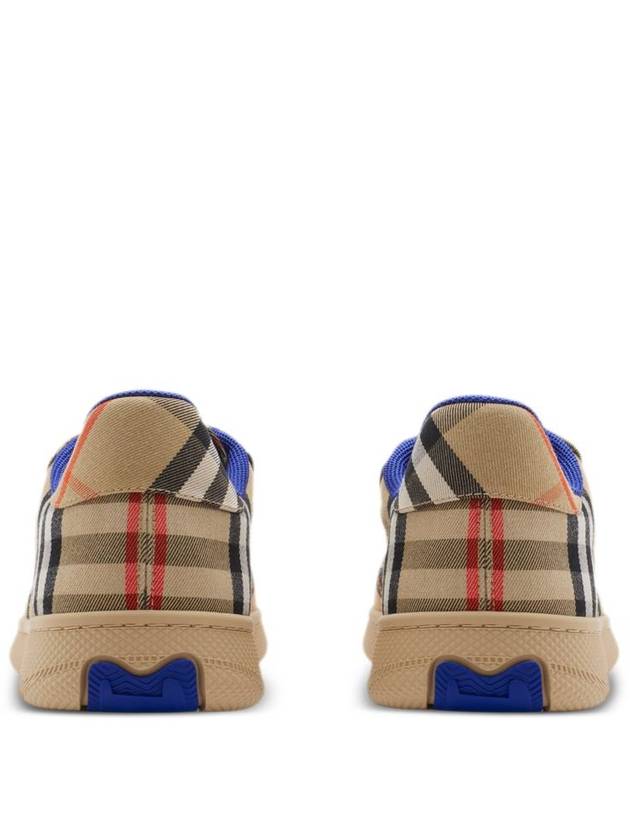 Terrace Check Low Top Sneakers Beige - BURBERRY - BALAAN 4