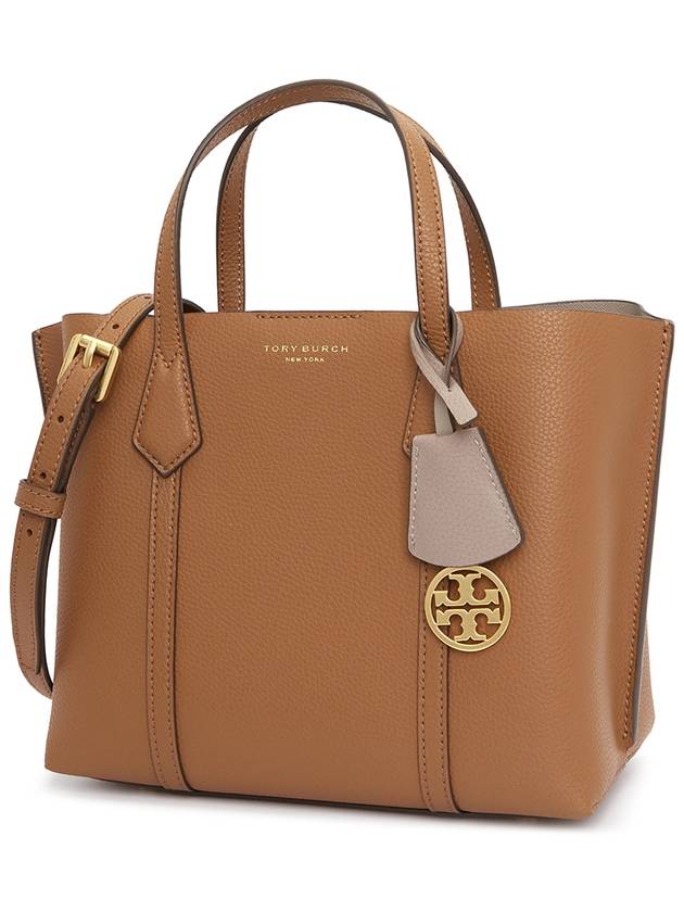 Perry Triple Compartment Small Tote Bag Light Umber - TORY BURCH - BALAAN 3