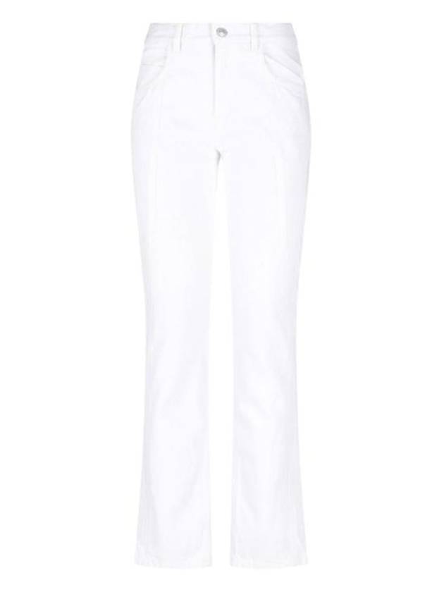 Denim Straight Pants PA0047FA A1H23I20WH WHITE - ISABEL MARANT - BALAAN 1