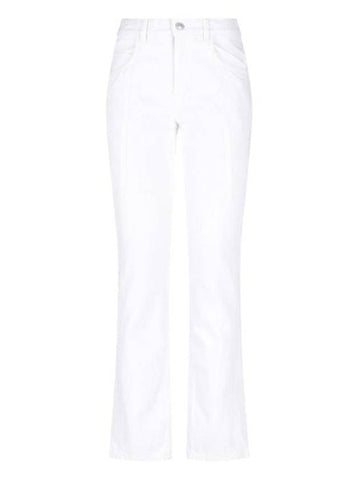 Denim Straight Pants PA0047FA A1H23I20WH WHITE - ISABEL MARANT - BALAAN 1