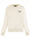 Skye Logo Sweatshirt Beige - A.P.C. - BALAAN 2