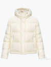 Monogram Technical Fabric Down Jacket White - FENDI - BALAAN 2