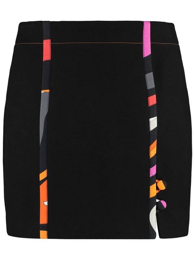 Pucci Cotton Mini-Skirt - EMILIO PUCCI - BALAAN 1