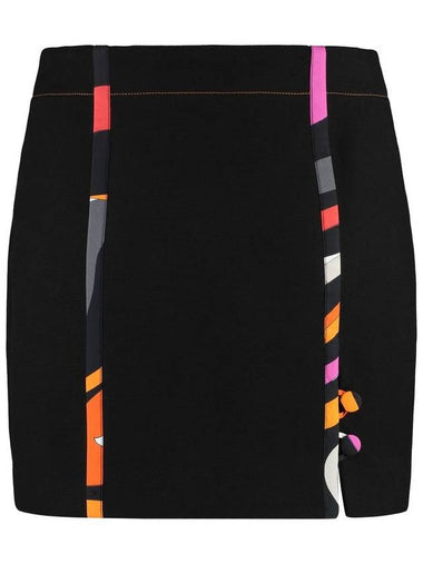 Pucci Cotton Mini-Skirt - EMILIO PUCCI - BALAAN 1