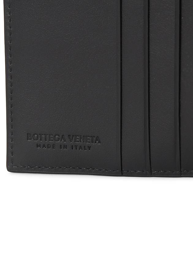 Slim Folder Half Wallet Black - BOTTEGA VENETA - BALAAN 6