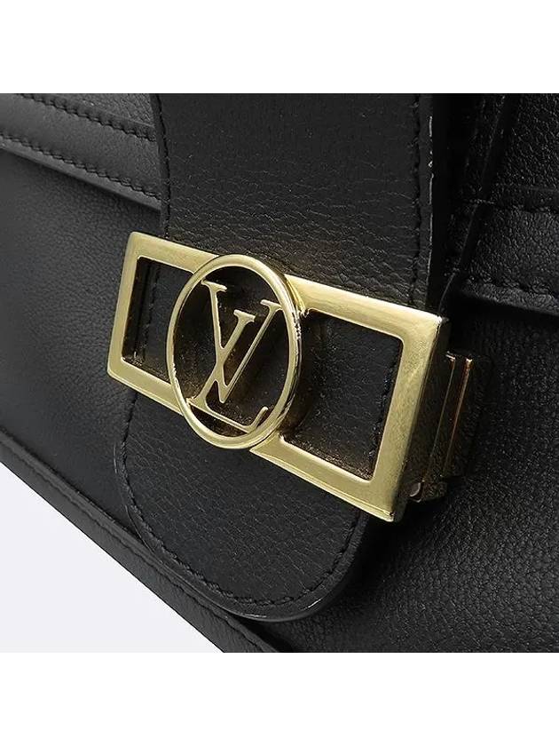 M25209 Black Dauphine Soft MM Shoulder Bag - LOUIS VUITTON - BALAAN 5