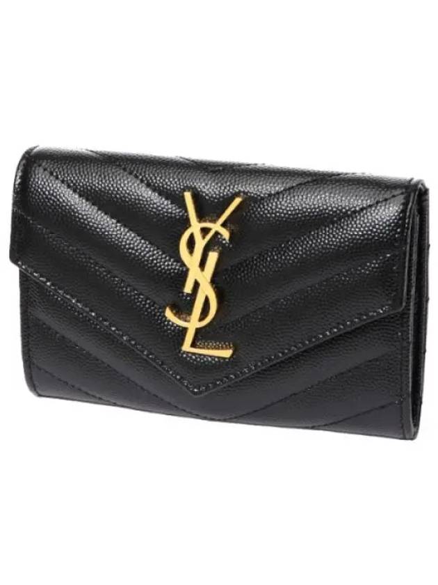 Matelasse Envelope Card Wallet Women s Bicycle - SAINT LAURENT - BALAAN 1