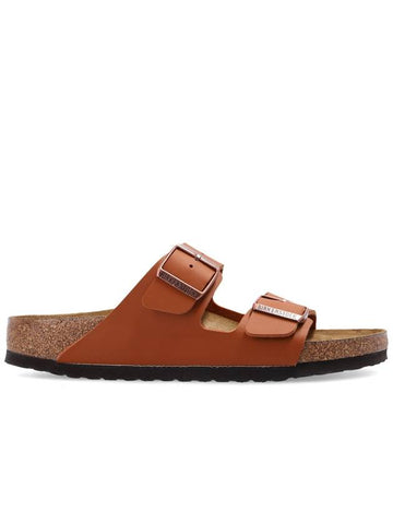 Birkenstock ‘Arizona BS’ Slides, Women's, Brown - BIRKENSTOCK - BALAAN 1