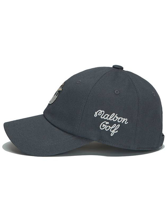 Malbon basic bucket ball cap CHARCOAL - MALBON GOLF - BALAAN 2