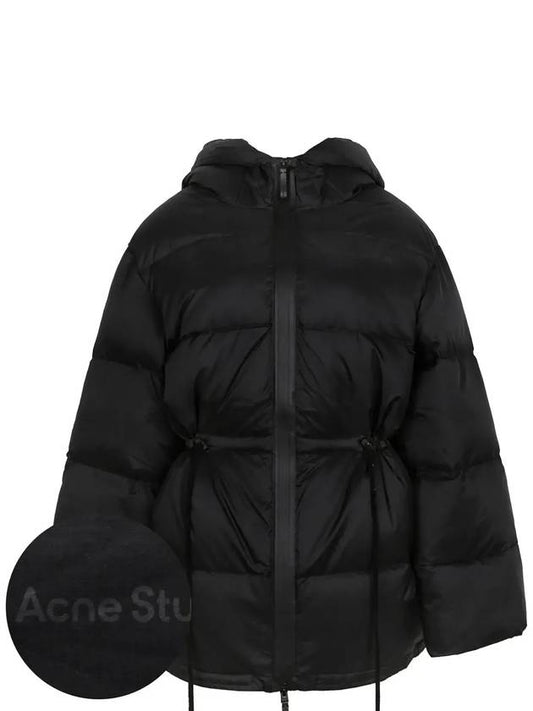 High-neck Puffer Padding Black - ACNE STUDIOS - BALAAN 2