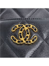 Chanel 19 Lambskin Chain Logo Phone Holder Card Wallet AP1182 - CHANEL - BALAAN 4