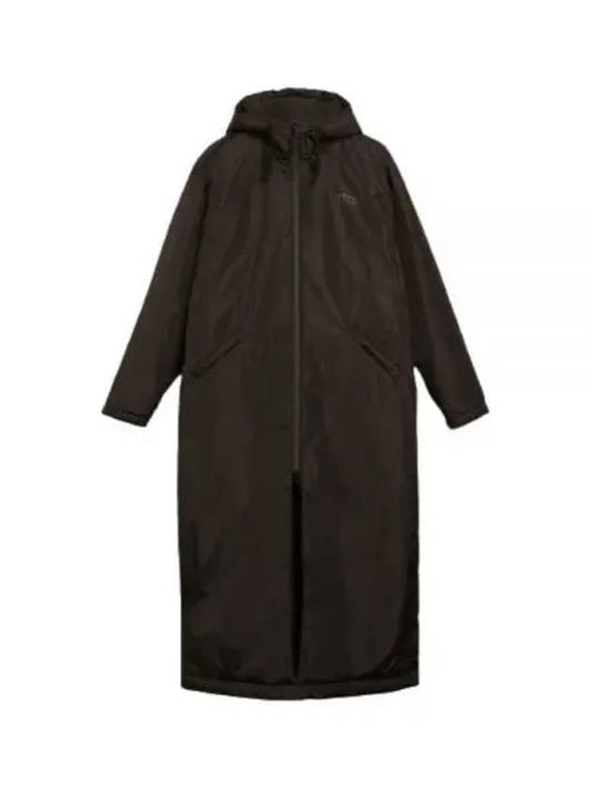 Black Star Collection Ankle Length Hooded Padded Jacket - GOLDEN GOOSE - BALAAN 2