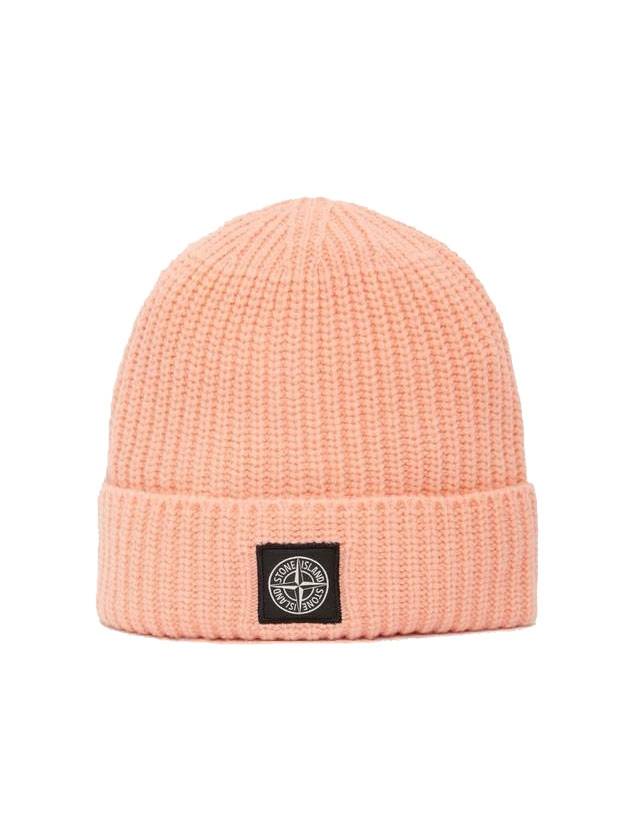 Beanie Pink 7715N10B5 V0083 - STONE ISLAND - BALAAN.