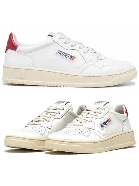 Medalist Red Tab Low Top Sneakers White - AUTRY - BALAAN 2