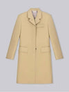 RWB Loop Tab High Armhole Mackintosh Single Coat Beige - THOM BROWNE - BALAAN 3