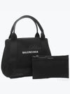 Cabas Logo Canvas Small Tote Bag Black - BALENCIAGA - BALAAN 2