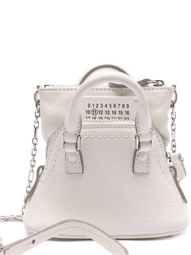 5AC Classic Baby Shoulder Bag White - MAISON MARGIELA - BALAAN 2