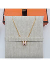 Mini Pop Ache Necklace Gold Rose Dragee - HERMES - BALAAN 8