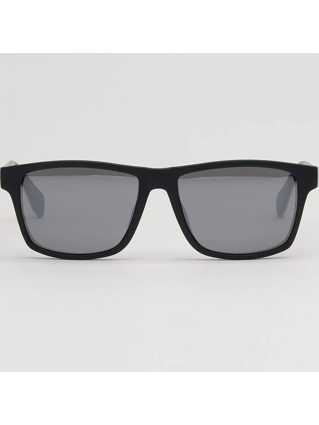 Eyewear Logo Rectangular Sunglasses Shiny Black - ADIDAS - BALAAN 4