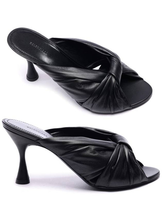 drape sandals heels black - BALENCIAGA - BALAAN 2