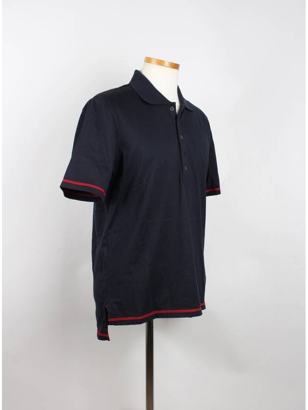 Collar tee size 1 - THOM BROWNE - BALAAN 6