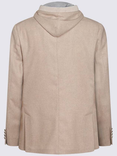 Eleventy Sand Wool Blazer - ELEVENTY MILANO - BALAAN 2