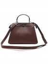 Peekaboo I See You Small Tote Bag Brown - FENDI - BALAAN 5