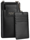 Vara Bow Calfskin Phone Case Black - SALVATORE FERRAGAMO - BALAAN 7