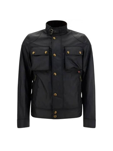 Racemaster Waxed Cotton Jacket Black - BELSTAFF - BALAAN 1