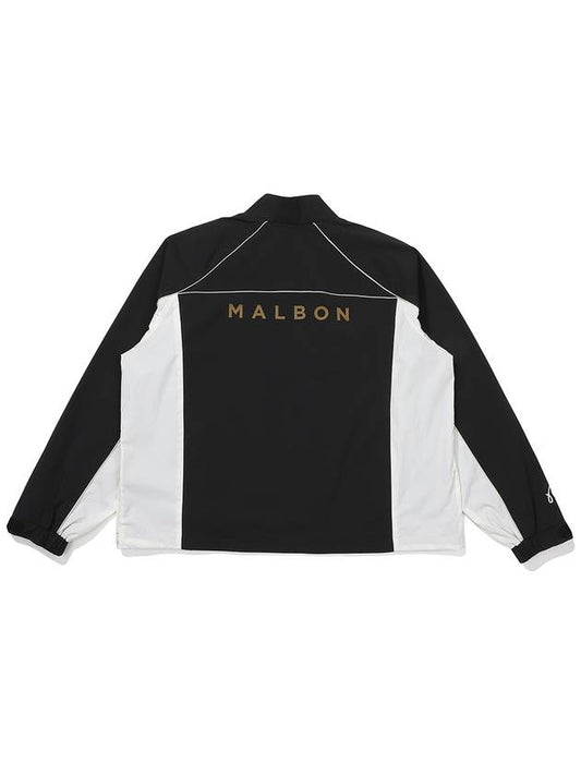 Color block bucket anorak BLACK WOMAN - MALBON GOLF - BALAAN 2