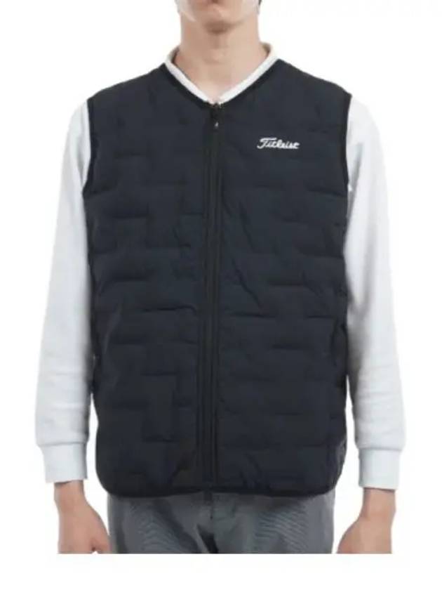 Bonded Stretch Insulation Vest TLPMV345J BK Men s - TITLEIST - BALAAN 1