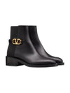 5W0S0CT1 PYH 0NO 5W2S0CT1 V logo signature ankle boots - VALENTINO - BALAAN 1