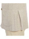 Men's Double Breasted Cardigan Beige - RVR LARDINI - BALAAN 10