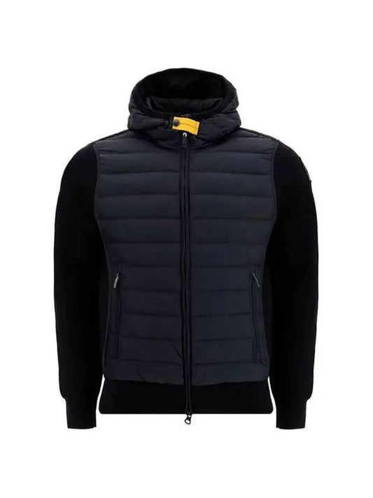 Men's Knit Lightweight Zip-Up Jacket Navy - PARAJUMPERS - BALAAN 1