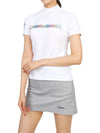 Golf Et Tech MLW 3A AA01 WHITE Women s Mock Neck Short Sleeve T Shirt Regular Fit - MARK & LONA - BALAAN 6