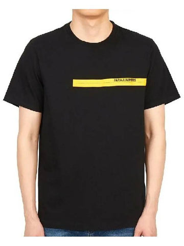 Tape Men's Short Sleeve TShirt PMTEEIT01 541 - PARAJUMPERS - BALAAN 1