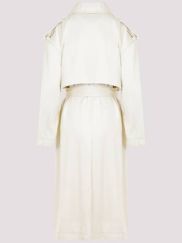 Trench Coat J03AA0153 J65112 280 NATURAL - JIL SANDER - BALAAN 3