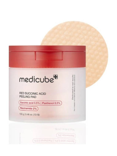 [MEDICUBE] Red Succinic Acid Peeling Pad (70ea) - MEDICUBE - BALAAN 1