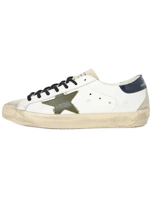 Superstar Low Top Sneakers Blue Green White - GOLDEN GOOSE - BALAAN 4