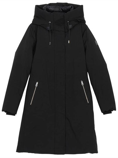 Shilo 2 in 1 Fitted Down Removable Bib Parka Black - MACKAGE - BALAAN 2