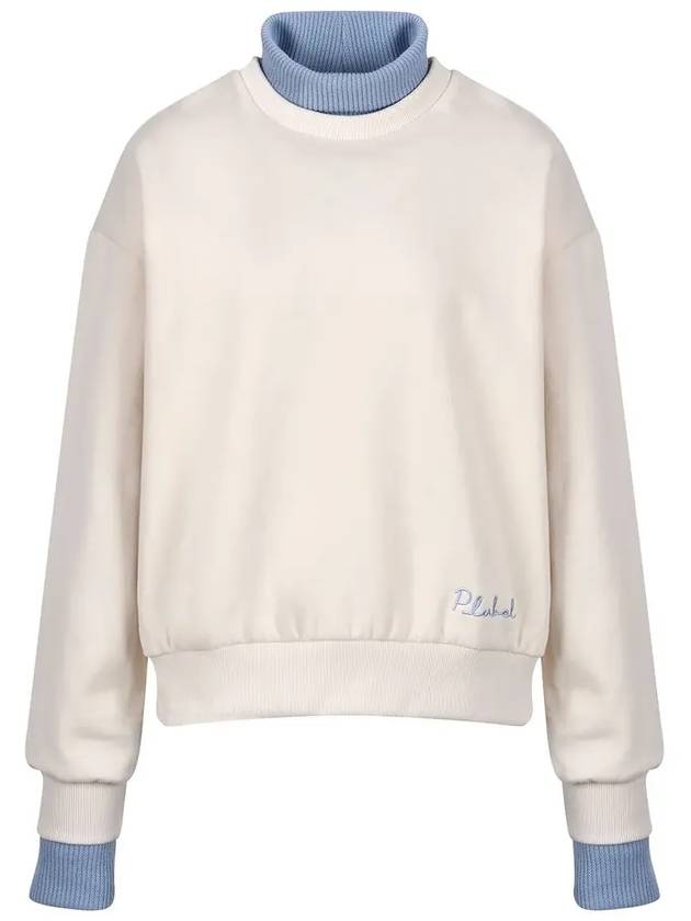Playable sleeve color combination sweatshirt MW3WE411 - P_LABEL - BALAAN 11