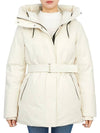 JENI NF CREAM Women s Hooded Padded Jumper Parka - MACKAGE - BALAAN 5