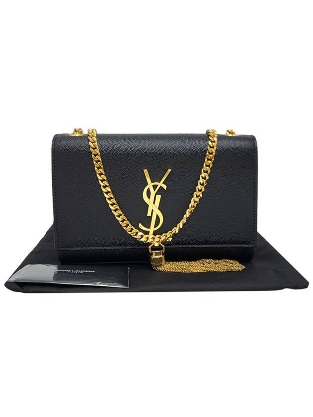 Women s 474366 Gold Tassel Chain Shoulder Bag - SAINT LAURENT - BALAAN 10