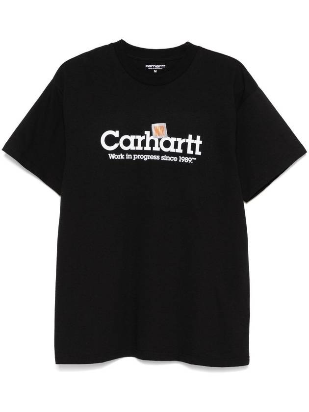 CARHARTT WIP S/S LABEL SCRIPT T-SHIRT - CARHARTT WIP - BALAAN 1