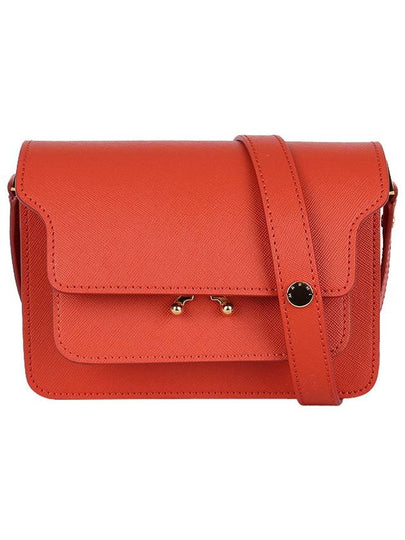 Women s Shoulder Bag Marni Trunk Mini Orange - MARNI - BALAAN 2