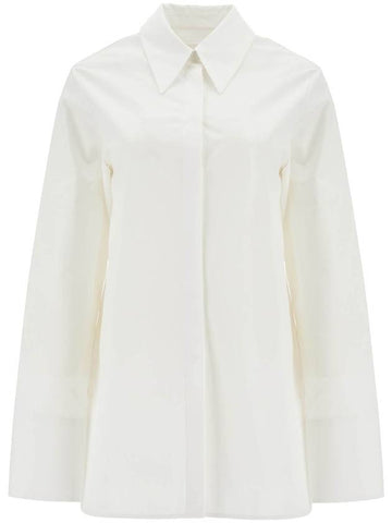 poplin shirt for men - JIL SANDER - BALAAN 1