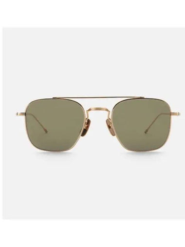 Eyewear Aviator Sunglasses Gold - THOM BROWNE - BALAAN 1